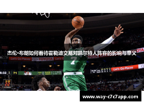 杰伦·布朗如何看待霍勒迪交易对凯尔特人阵容的影响与意义
